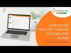 How to create employee job information?